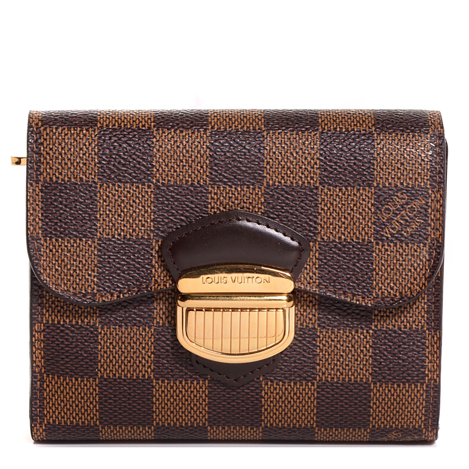 Louis Vuitton Damier Ebene Joey Wallet 1 of 7