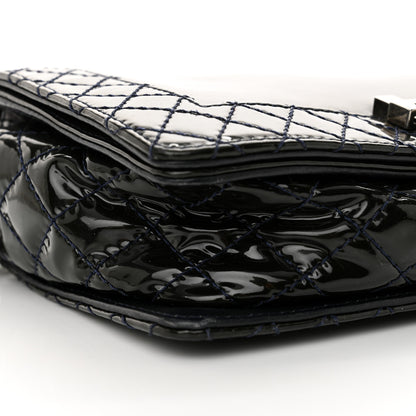 Chanel Patent Medium Boy Reverso Flap Black 9 of 17