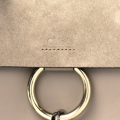 Chloe Suede Calfskin Mini Faye Bracelet Bag Motty Grey 7 of 9