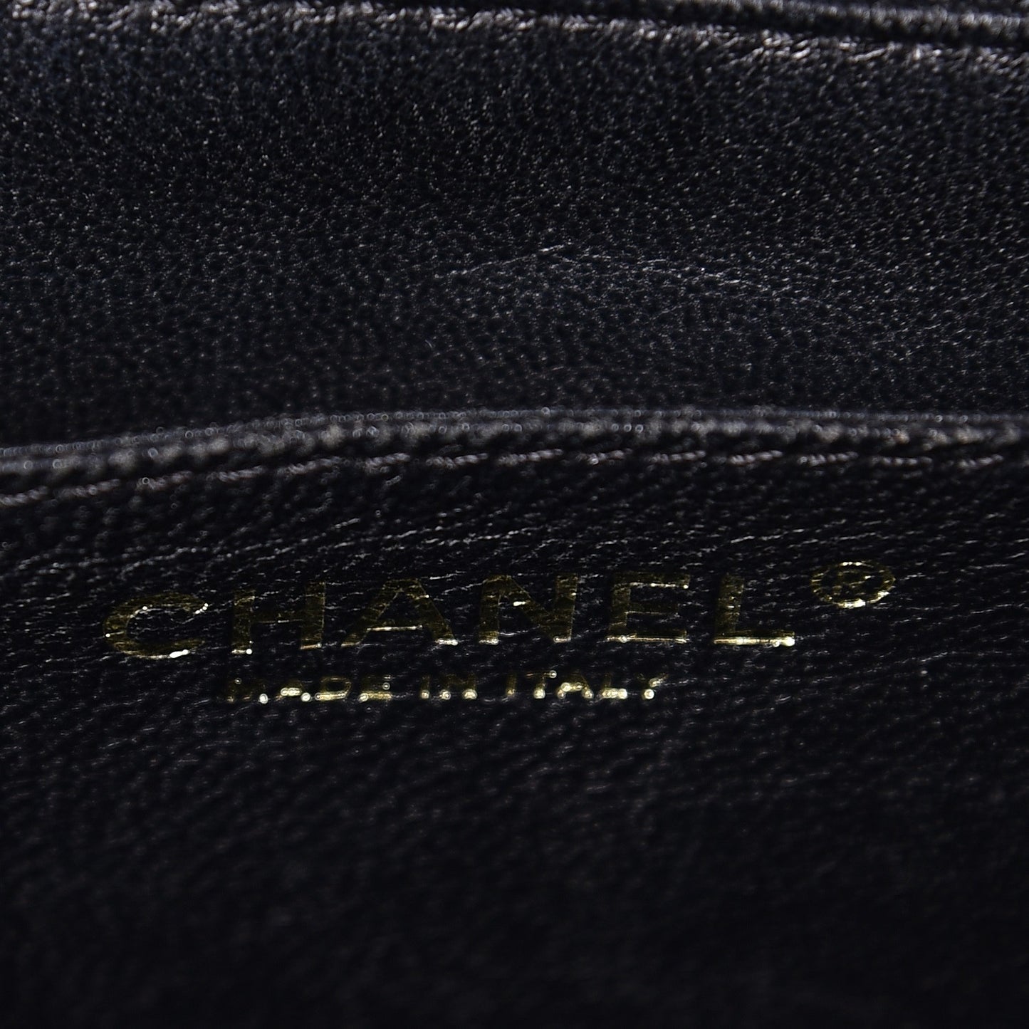 Caviar Quilted Jumbo Kelly Flap Black