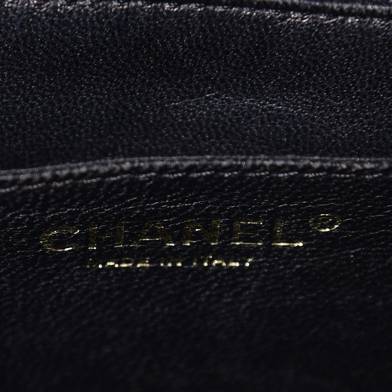 Chanel Caviar Quilted Jumbo Kelly Flap Black 7 of 9