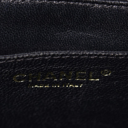 Chanel Caviar Quilted Jumbo Kelly Flap Black 7 of 9