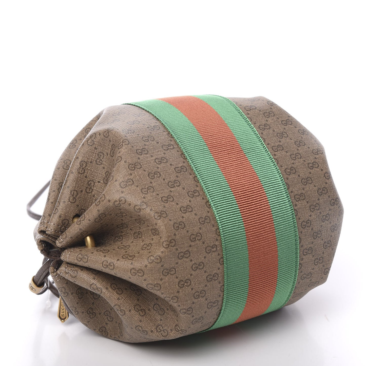 Mini Vintage GG Supreme Monogram Web Butterfly New Candy Crossbody Beige New Acero