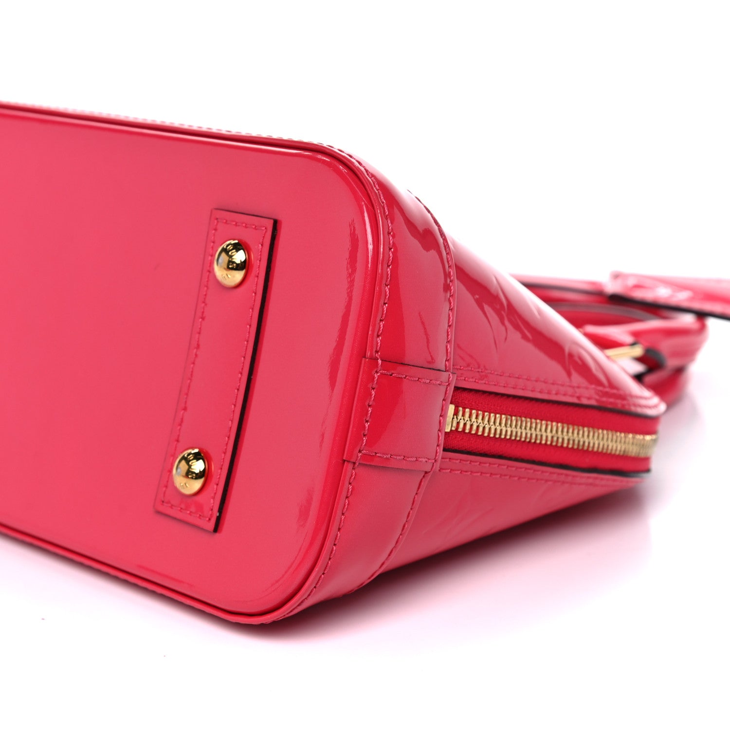 Louis Vuitton Vernis Alma BB Hot Pink 9 of 19