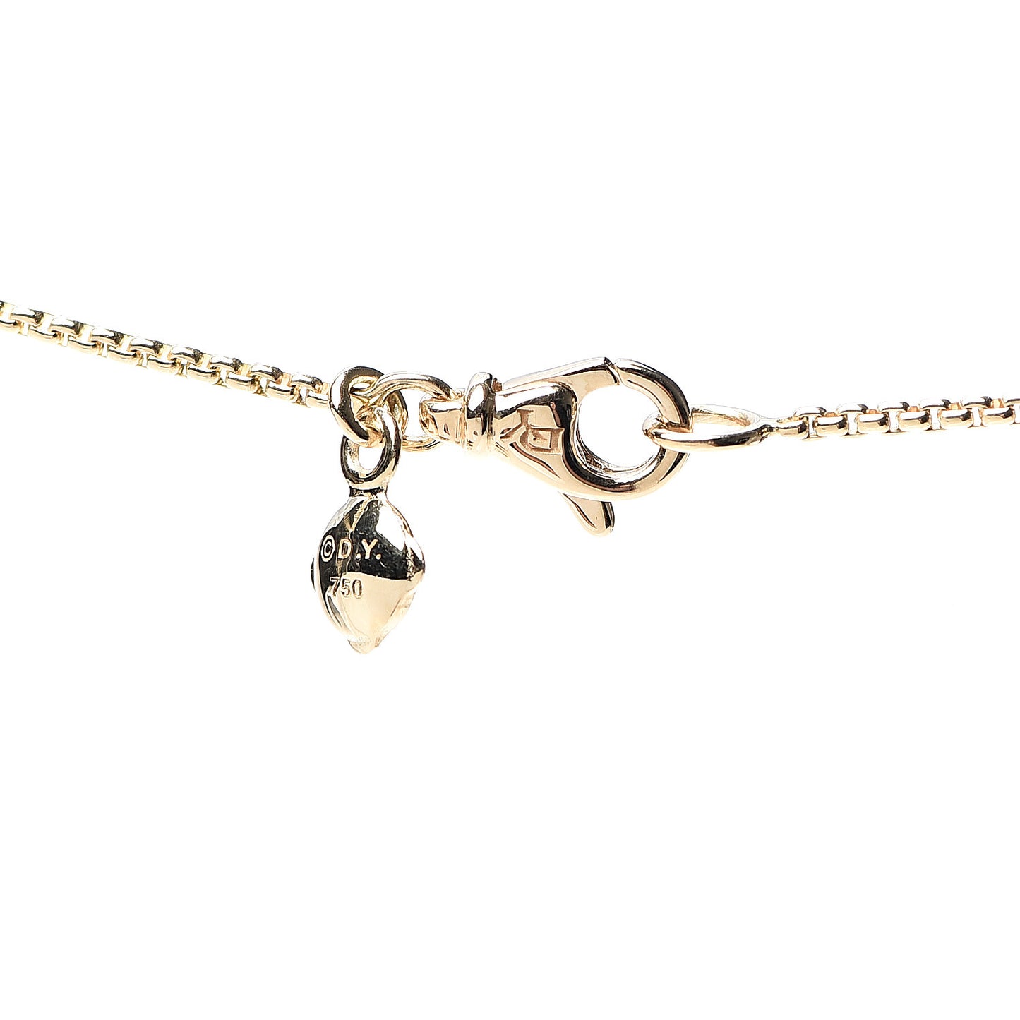 18K Yellow Gold Diamond Stax Rondelle Pendant Necklace