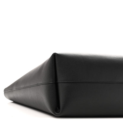 Saint Laurent Calfskin Large Shopping Tote Black 10 of 13