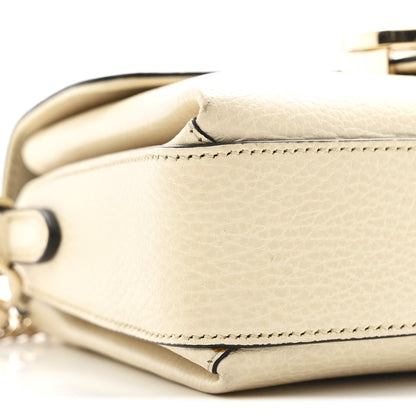 Gucci Dollar Calfskin Interlocking G Crossbody Bag Mystic White 8 of 13