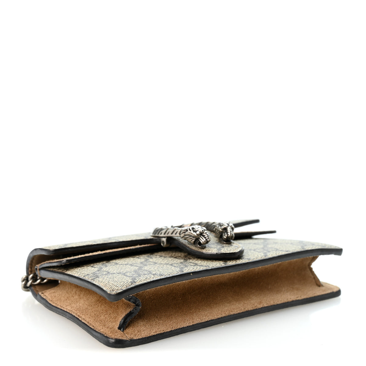 Gucci GG Supreme Monogram Super Mini Dionysus Shoulder Bag Taupe 4 of 11