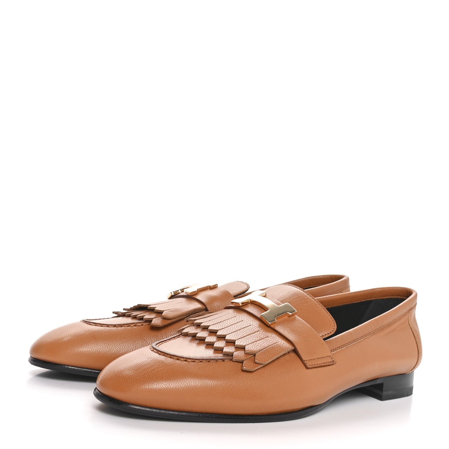 Goatskin Womens Royal Loafers 39 Naturel