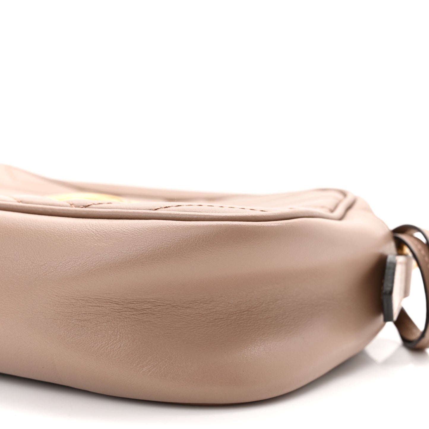 Calfskin Matelasse Small GG Marmont Chain Shoulder Bag Porcelain Rose