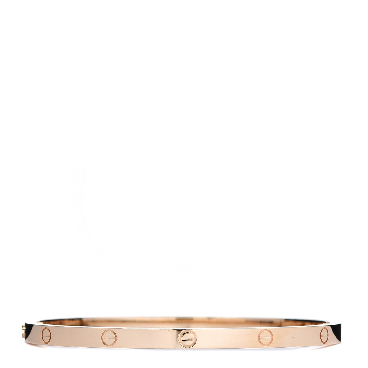 18K Yellow Gold Small LOVE Bracelet 16