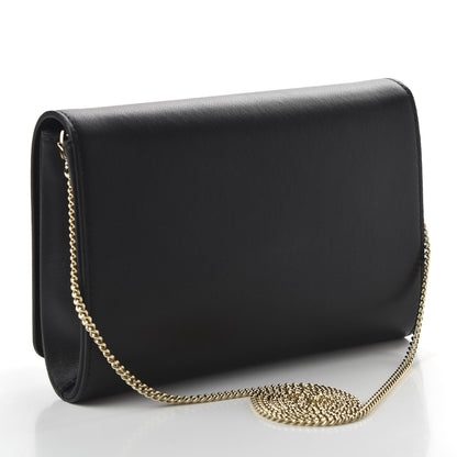 Versace Vitello Palazzo Medusa Evening Clutch Bag Black 3 of 9
