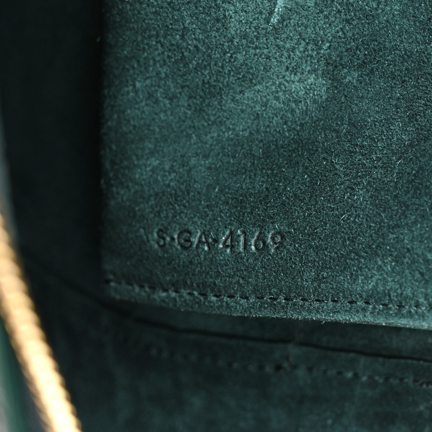 Celine Calfskin Crocodile Embossed Micro Belt Bag Amazone 7 of 10