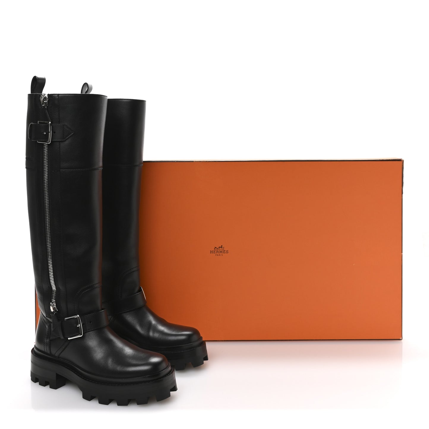 Calfskin Jaime Boots 35 Black