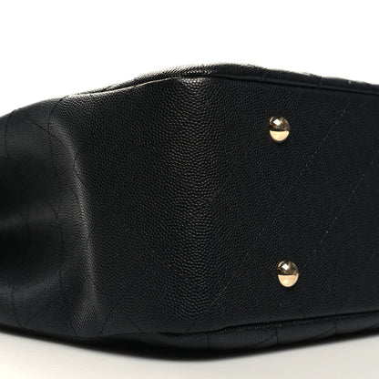 Chanel Caviar Quilted Large Shopping Tote Black 9 of 10