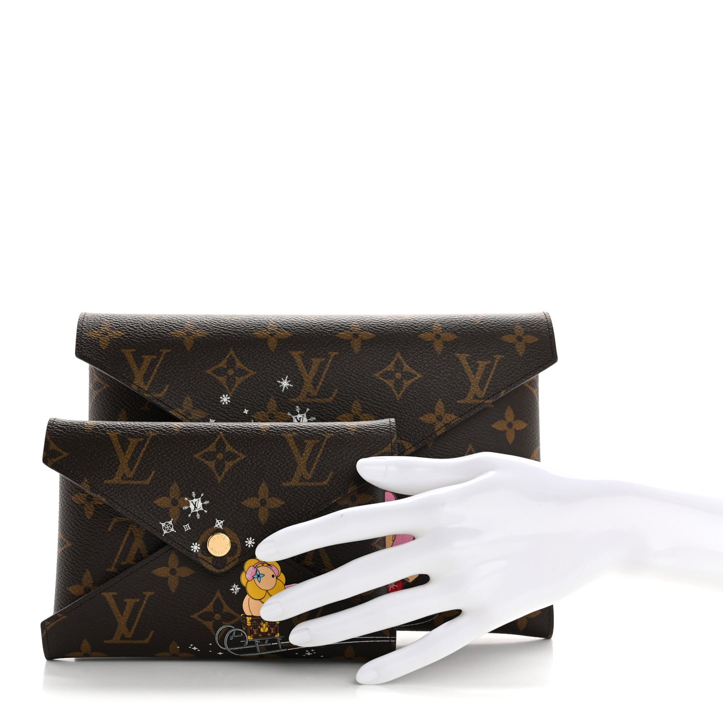 Monogram 2023 Christmas Animation Kirigami Pochette Set