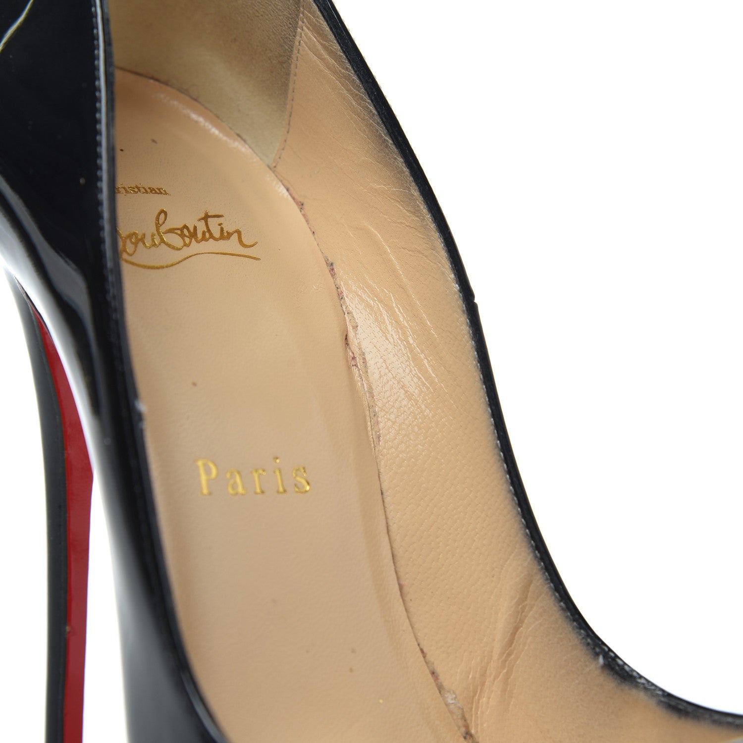 Christian Louboutin Patent So Kate 120 Pumps 37.5 Black 9 of 24