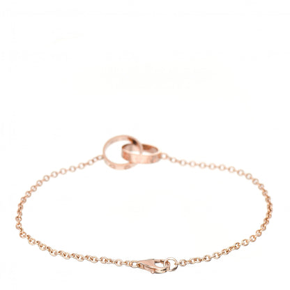 Cartier 18K Pink Gold Interlocking LOVE Bracelet 3 of 5