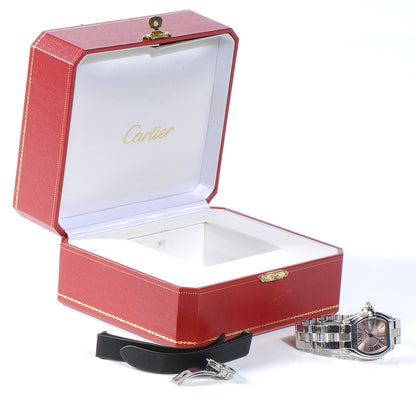 Cartier Stainless Steel 31mm Roadster Quartz Watch Pink 3 of 6