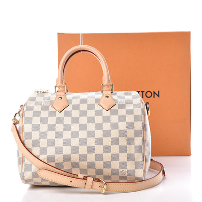 Louis Vuitton Damier Azur Speedy Bandouliere 25 10 of 10