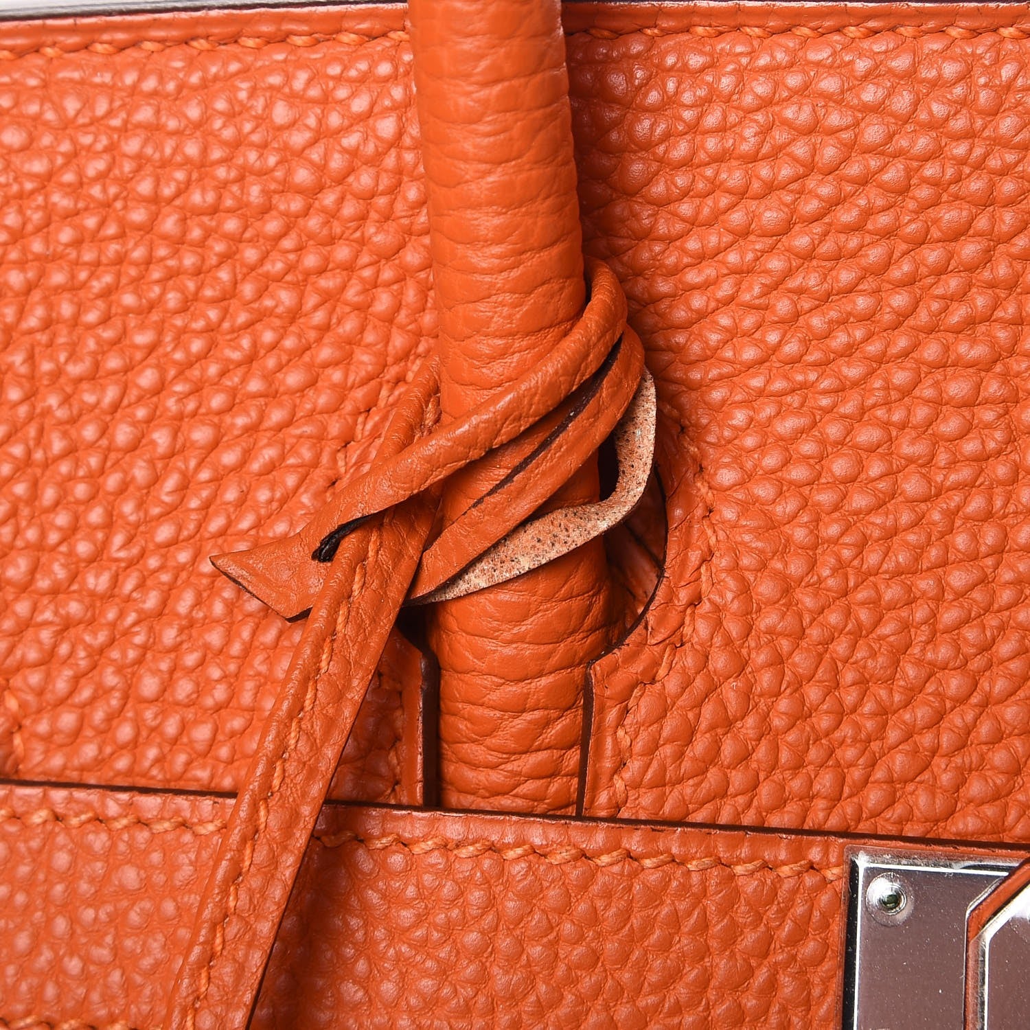 Hermes Togo Birkin 30 Orange 31 of 31