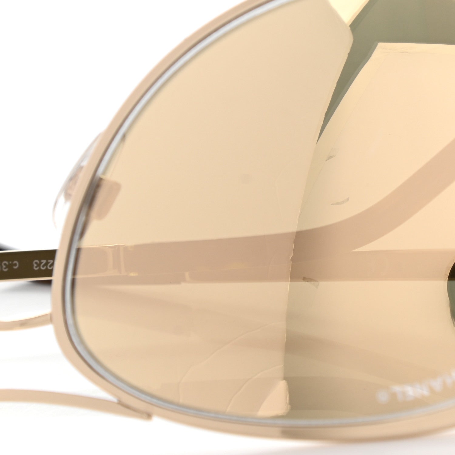 Chanel Metal Mirrored Pilot Summer Sunglasses 4223 Gold 9 of 12