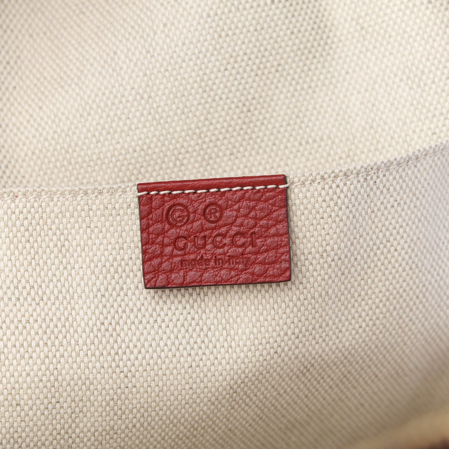 Pebbled Calfskin Soho Chain Backpack Hibiscus Red