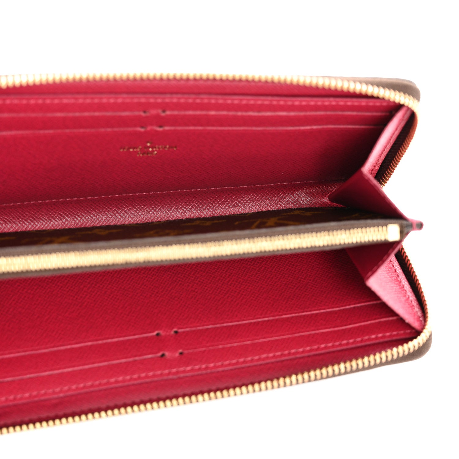 Louis Vuitton Monogram Clemence Wallet Fuchsia 5 of 10