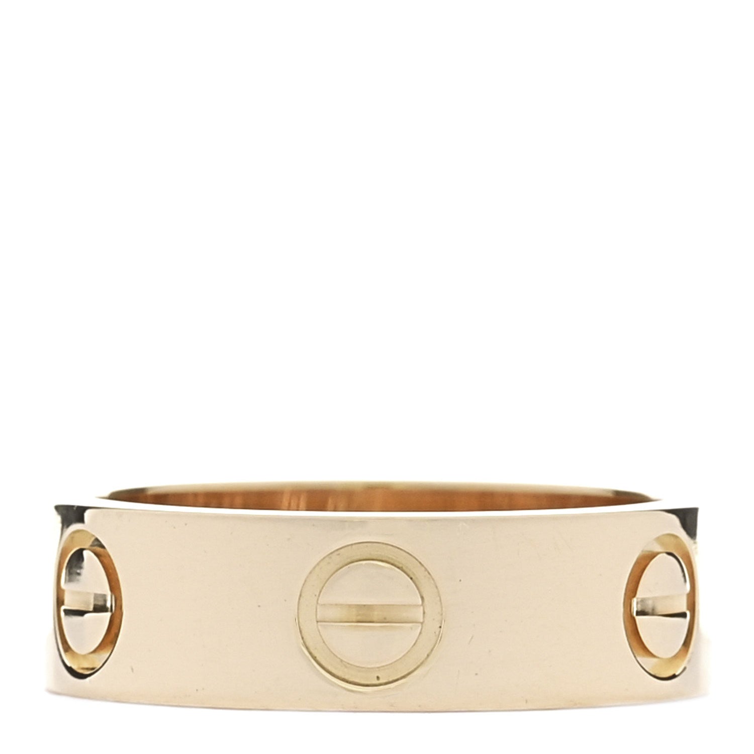 Cartier 18K Yellow Gold 5.5mm LOVE Ring 51 5.75 1 of 6