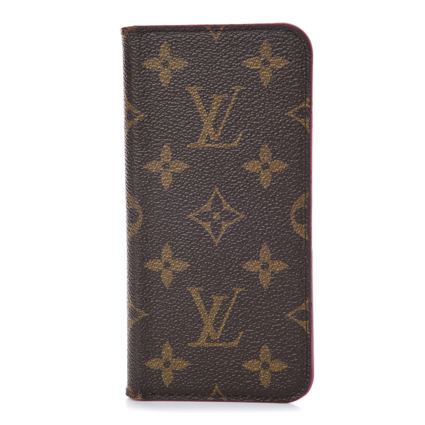 Monogram iPhone X/XS Folio Case Rose Pop
