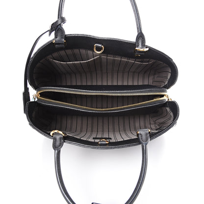 Louis Vuitton Empreinte Montaigne MM Black 4 of 10
