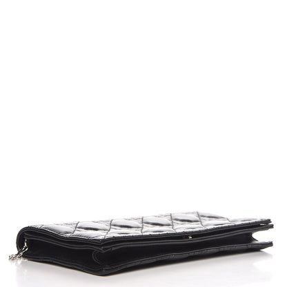 Christian Dior Lambskin Cannage Lady Dior Convertible Clutch Black 4 of 8