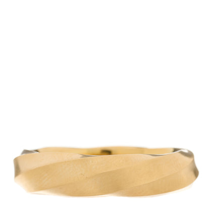 David Yurman 18K Yellow Gold 6mm Cable Edge Band Ring 61 9.5 3 of 5