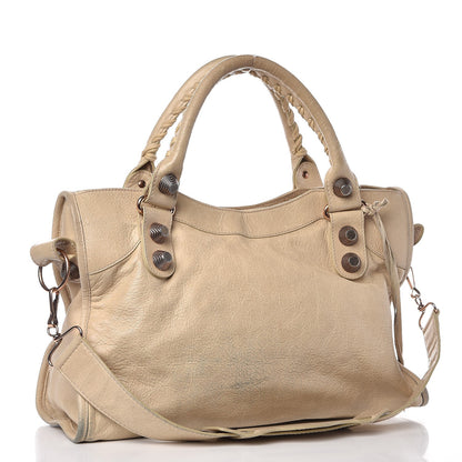 Balenciaga Agneau Giant 21 Rose Gold Hardware City Praline 3 of 17