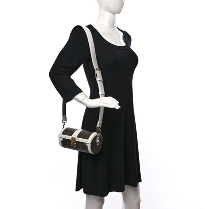 Louis Vuitton Monogram LV Match Papillon Trunk White 2 of 9