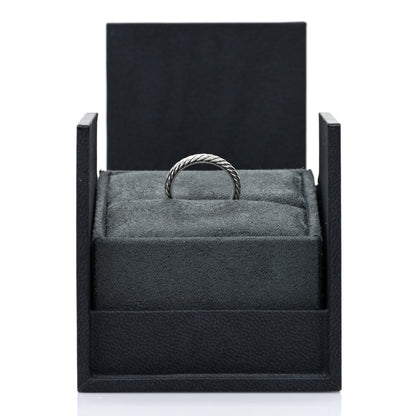 David Yurman Sterling Silver Stackable Cable Ring 50 5.25 5 of 5