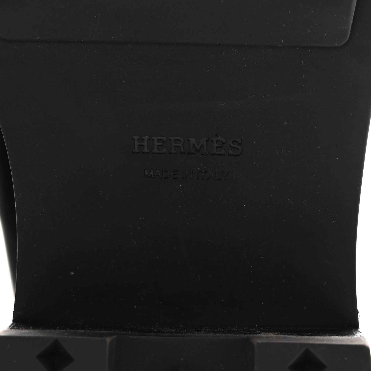 Hermes Glossed Calfskin Funk Ankle Boots 37 Black 8 of 9