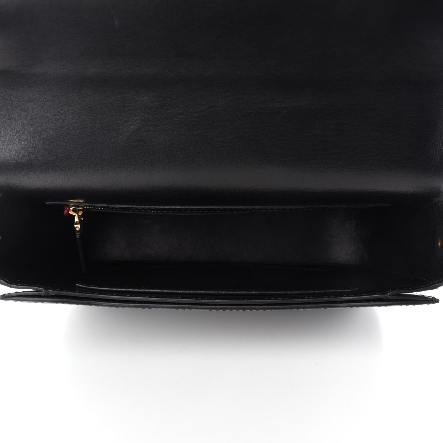 Valentino Garavani Vitello Turnlock Flap Shoulder Bag Black 5 of 10