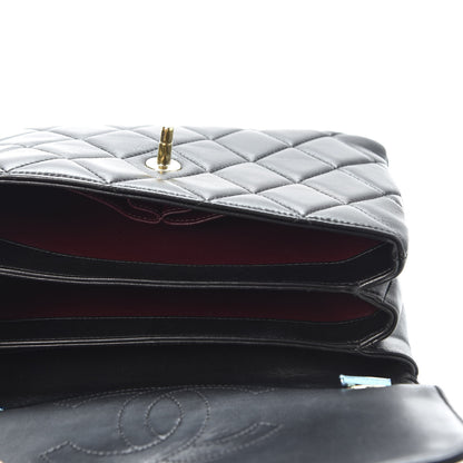 Chanel Lambskin Quilted Small Trendy CC Dual Handle Flap Bag Black 4 of 10