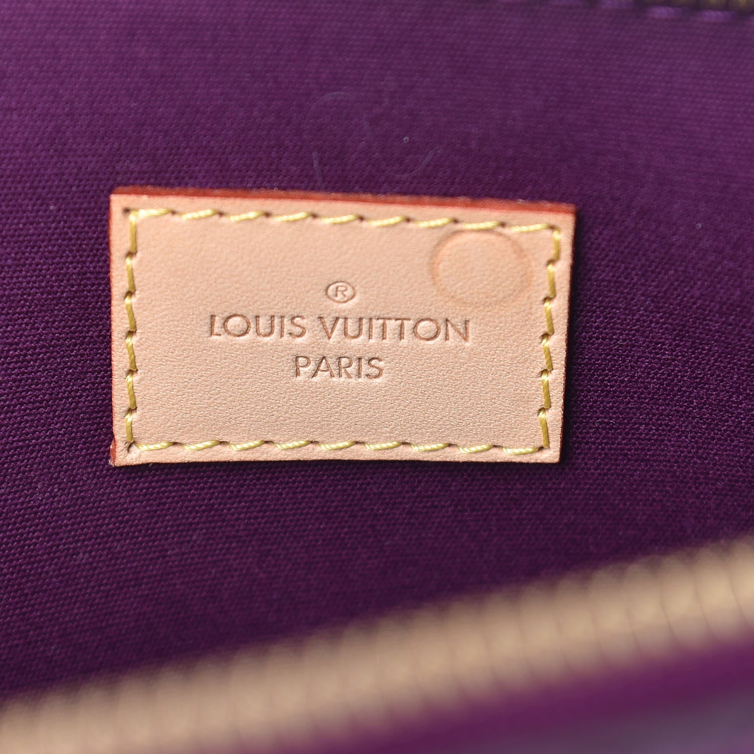 Louis Vuitton Vernis Alma MM Amethyste 6 of 9