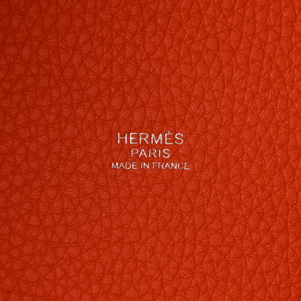 Hermes Taurillon Clemence Picotin Lock 22 MM Orange 6 of 10