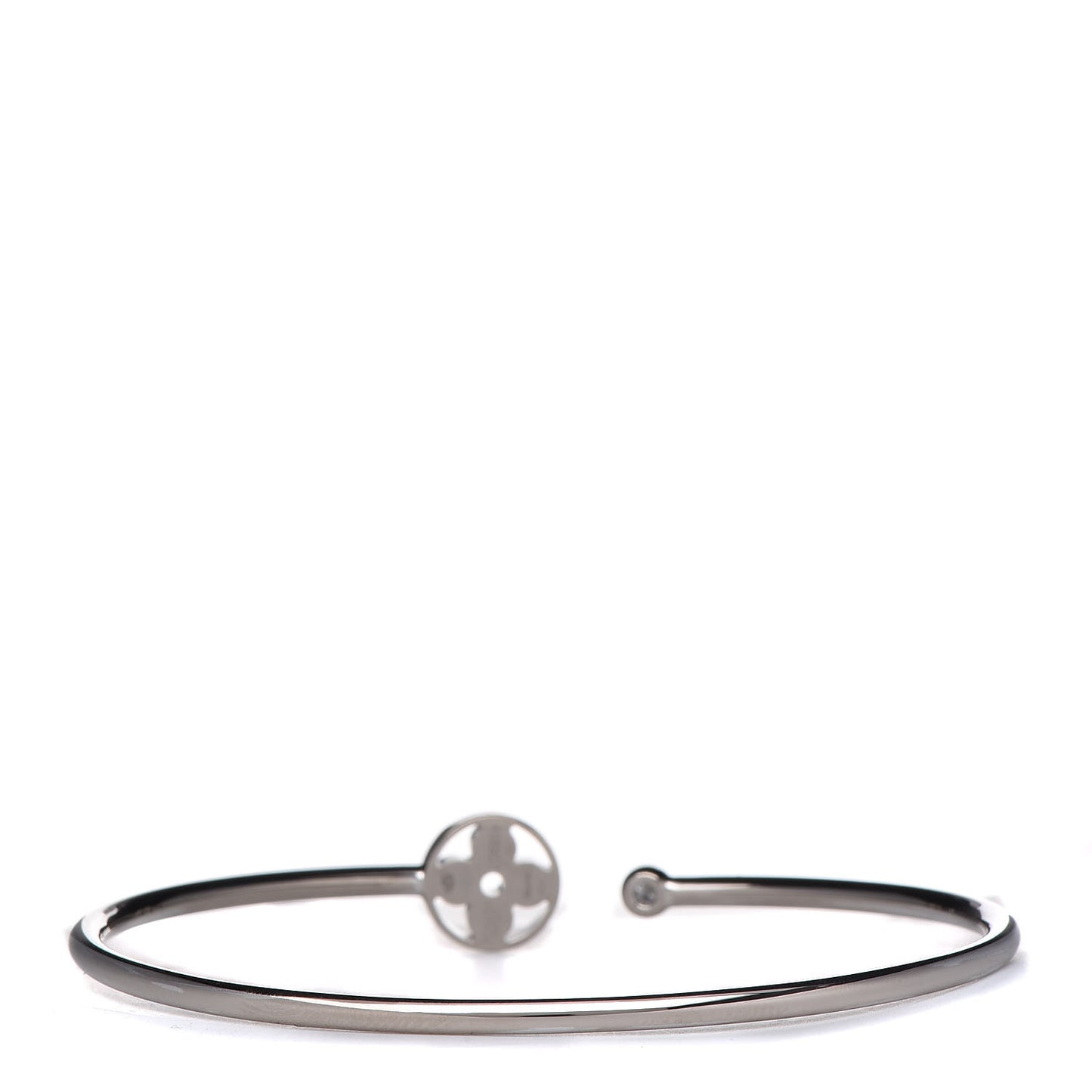 18K White Gold Diamond Idylle Blossom Twist Bracelet
