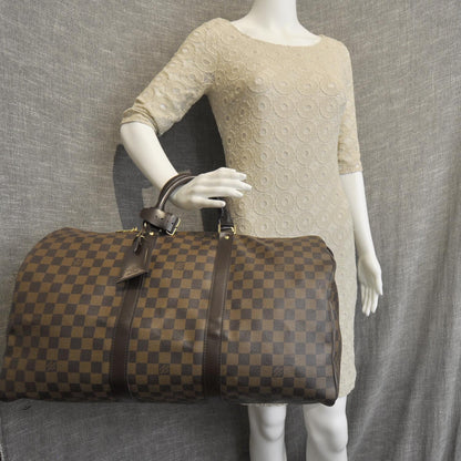 Louis Vuitton Damier Ebene Keepall 45 2 of 8