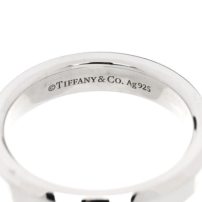 Tiffany Sterling Silver Makers Narrow Slice Ring 54 7 6 of 6