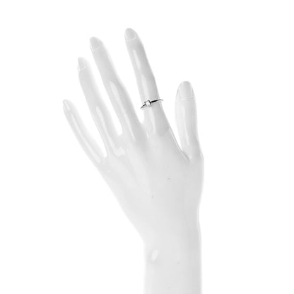 Tiffany Platinum Diamond .16ct Bezet Ring 47 4.25 2 of 5