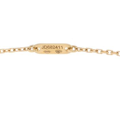 Van Cleef & Arpels 18K Yellow Gold Mother of Pearl Sweet Alhambra Pendant Necklace 4 of 5