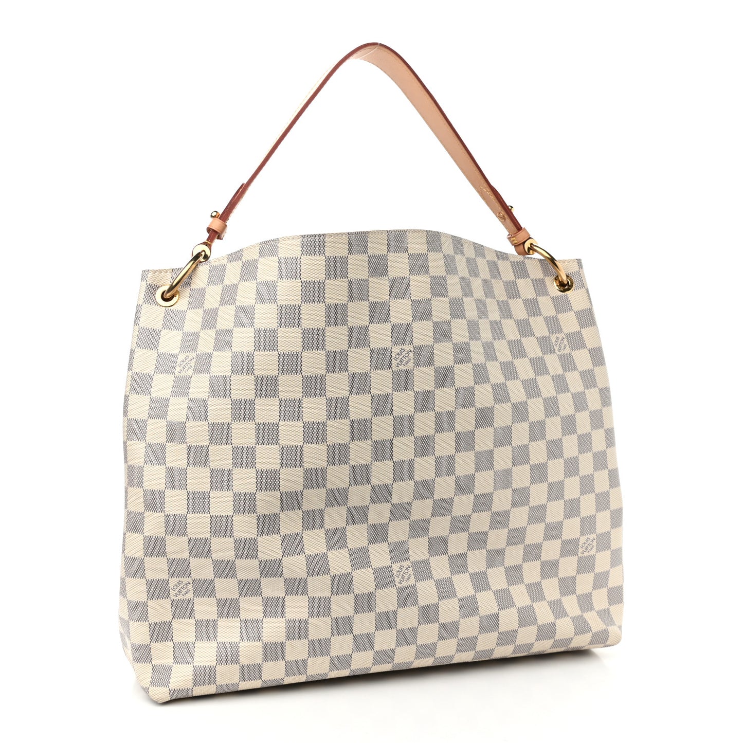 Damier Azur Graceful MM Rose Ballerine