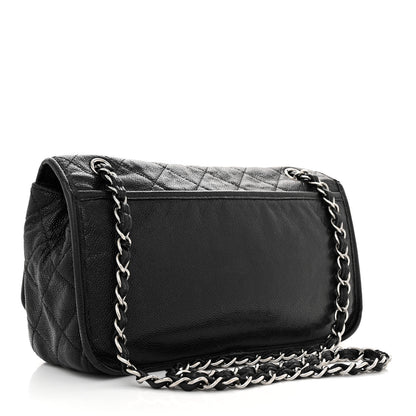 Chanel Grained Calfskin Medium Natural Beauty Flap Black 3 of 10