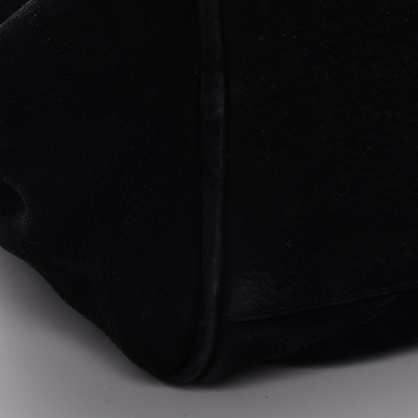 Suede Ultimate Stitch Flap Black