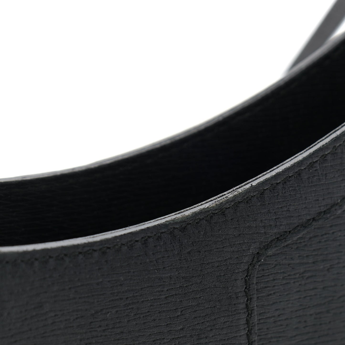 Calfskin G Buckle Shoulder Bag Black